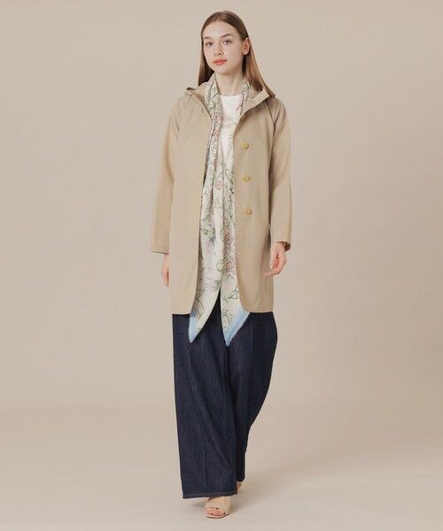 MACKINTOSH LONDON(L Size) / マッキントッシュ ロンドン (エル サイズ) その他アウター | 【L】【婦人画報掲載】【CHRYSTON/クリストン】セミブライトナイロンツイルフーデットコート | 詳細2