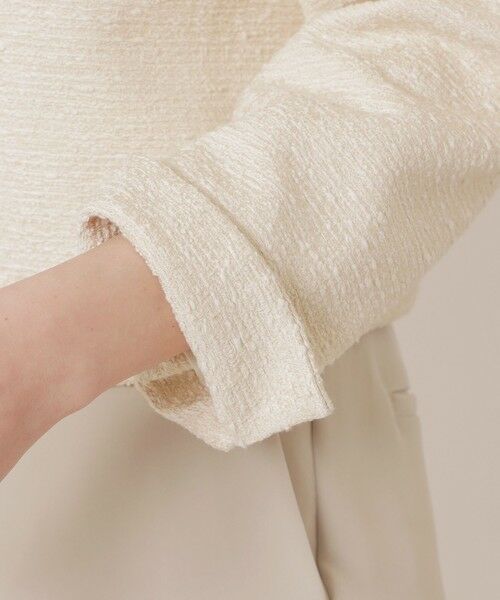 MACKINTOSH LONDON(L Size) / マッキントッシュ ロンドン (エル サイズ) ノーカラージャケット | 【L】コットンツイードジャケット | 詳細8