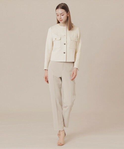 MACKINTOSH LONDON(L Size) / マッキントッシュ ロンドン (エル サイズ) ノーカラージャケット | 【L】コットンツイードジャケット | 詳細1