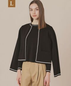 MACKINTOSH LONDON(L Size) / マッキントッシュ ロンドン (エル サイズ) ニット・セーター | 【L】ドライレーヨンカーディガン