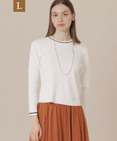 MACKINTOSH LONDON(L Size) / マッキントッシュ ロンドン (エル サイズ) ニット・セーター | 【L】ドライレーヨンニットプルオーバー