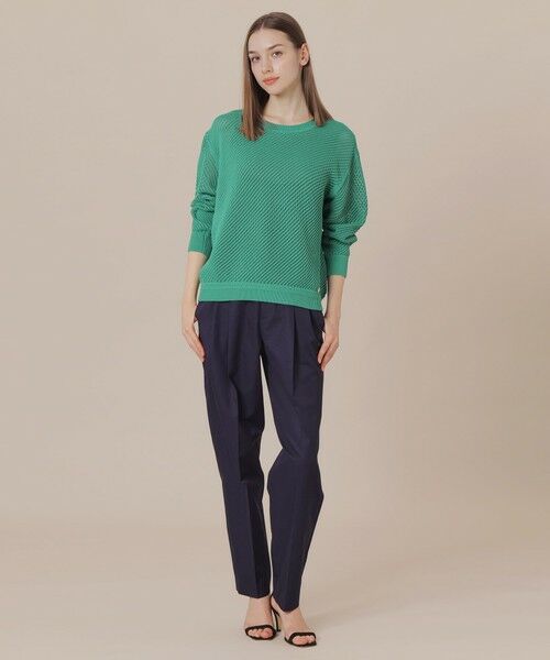 MACKINTOSH LONDON(L Size) / マッキントッシュ ロンドン (エル サイズ) ニット・セーター | 【L】ダイアゴナルメッシュニットプルオーバー | 詳細3