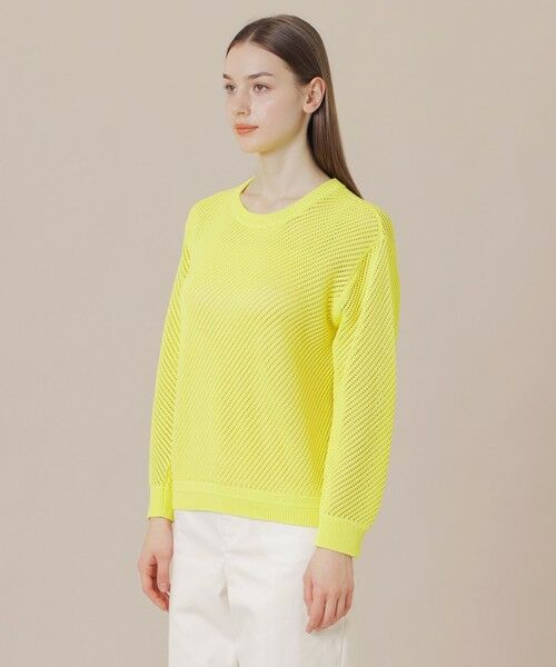 MACKINTOSH LONDON(L Size) / マッキントッシュ ロンドン (エル サイズ) ニット・セーター | 【L】ダイアゴナルメッシュニットプルオーバー | 詳細5