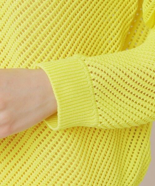 MACKINTOSH LONDON(L Size) / マッキントッシュ ロンドン (エル サイズ) ニット・セーター | 【L】ダイアゴナルメッシュニットプルオーバー | 詳細7