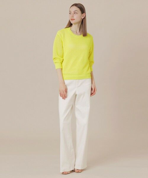 MACKINTOSH LONDON(L Size) / マッキントッシュ ロンドン (エル サイズ) ニット・セーター | 【L】ダイアゴナルメッシュニットプルオーバー | 詳細2