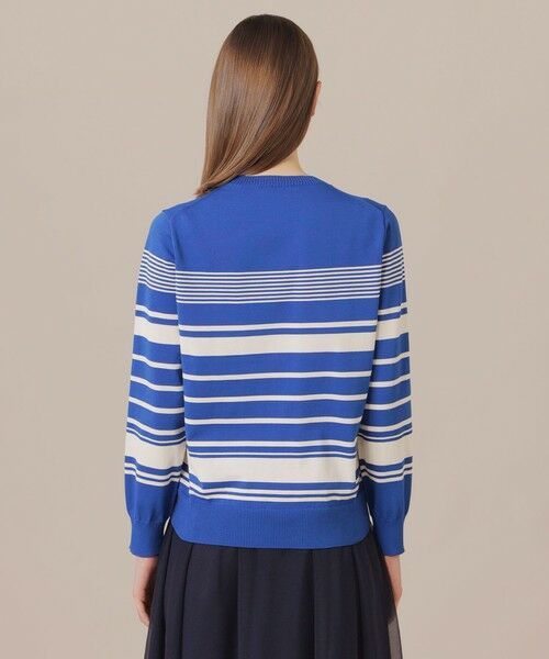 MACKINTOSH LONDON(L Size) / マッキントッシュ ロンドン (エル サイズ) ニット・セーター | 【L】イレギュラーボーダーニットプルオーバー | 詳細5