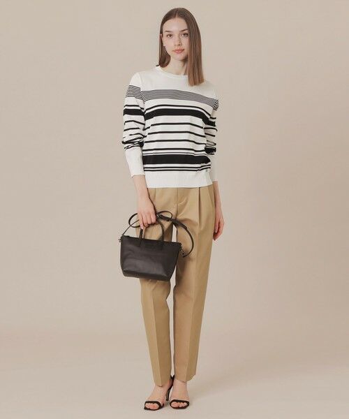 MACKINTOSH LONDON(L Size) / マッキントッシュ ロンドン (エル サイズ) ニット・セーター | 【L】イレギュラーボーダーニットプルオーバー | 詳細1