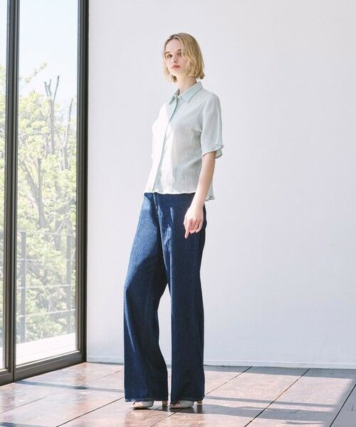 MACKINTOSH LONDON(L Size) / マッキントッシュ ロンドン (エル サイズ) その他パンツ | 【L】【婦人画報掲載】9.75オンスデニムワイドパンツ | 詳細2