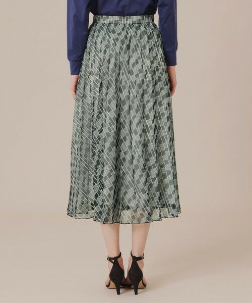 未使用 マッキントッシュロンドン レインドロッププリントスカート 接触冷感 XL セール】 【WEB・一部店舗限定】レインドロッププリント