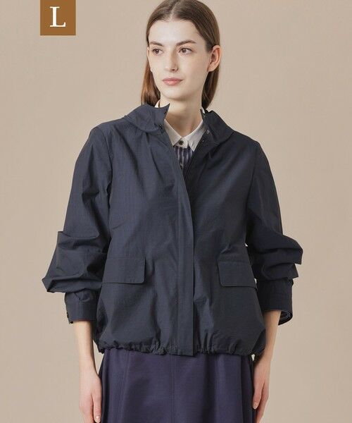 MACKINTOSH LONDON(L Size)/マッキントッシュ ロンドン (エル サイズ) 【L】シルケットタフタブルゾン ネイビー 44 MACKINTOSH LONDON(L Size)/マッキントッシュ ロンドン (エル サイズ) 【L】シルケットタフタブルゾン ネイビー 44