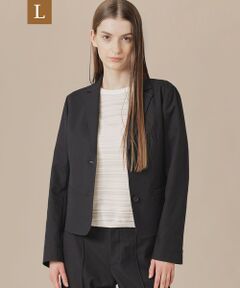 MACKINTOSH LONDON(L Size) / マッキントッシュ ロンドン (エル サイズ) ノーカラージャケット | 【L】コットンリネンブレンドオックスジャケット