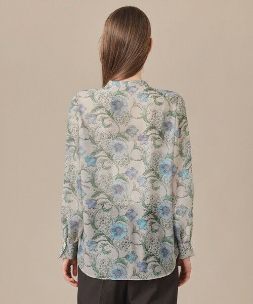 MACKINTOSH LONDON(L Size) / マッキントッシュ ロンドン (エル サイズ) シャツ・ブラウス | 【L】【BIBURY FLOWER】ドローイングカラーバイブリーフラワーブラウス | 詳細5