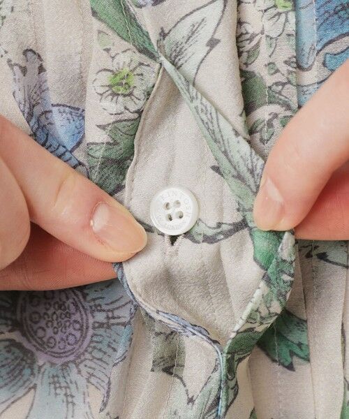 MACKINTOSH LONDON(L Size) / マッキントッシュ ロンドン (エル サイズ) シャツ・ブラウス | 【L】【BIBURY FLOWER】ドローイングカラーバイブリーフラワーブラウス | 詳細6