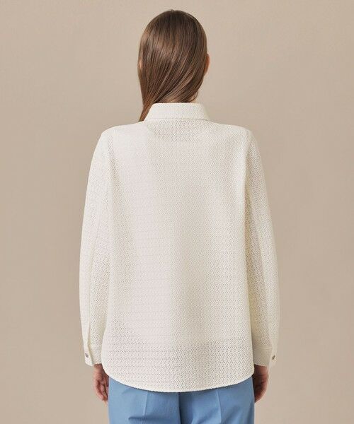 MACKINTOSH LONDON(L Size) / マッキントッシュ ロンドン (エル サイズ) シャツ・ブラウス | 【L】ソフトラッセルレースブラウス | 詳細5