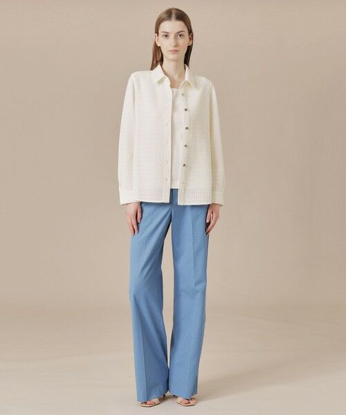 MACKINTOSH LONDON(L Size) / マッキントッシュ ロンドン (エル サイズ) シャツ・ブラウス | 【L】ソフトラッセルレースブラウス | 詳細1