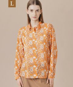 MACKINTOSH LONDON(L Size) / マッキントッシュ ロンドン (エル サイズ) シャツ・ブラウス | 【L】【婦人画報掲載】【BIBURY FLOWER】バイブリーフラワースパンボイルブラウス