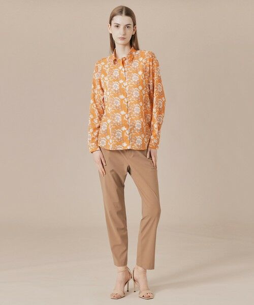 MACKINTOSH LONDON(L Size) / マッキントッシュ ロンドン (エル サイズ) シャツ・ブラウス | 【L】【婦人画報掲載】【BIBURY FLOWER】バイブリーフラワースパンボイルブラウス | 詳細3