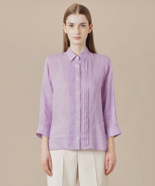 MACKINTOSH LONDON(L Size) / マッキントッシュ ロンドン (エル サイズ) シャツ・ブラウス | 【L】シアーラミーシャツ | 詳細6