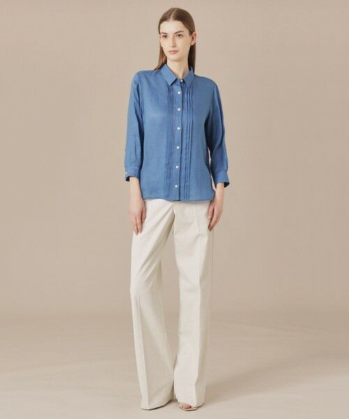 MACKINTOSH LONDON(L Size) / マッキントッシュ ロンドン (エル サイズ) シャツ・ブラウス | 【L】シアーラミーシャツ | 詳細1