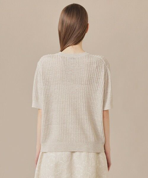 MACKINTOSH LONDON(L Size) / マッキントッシュ ロンドン (エル サイズ) ニット・セーター | 【L】ラスターリネンニットプルオーバー | 詳細6