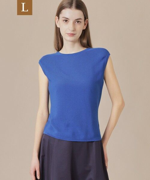 MACKINTOSH LONDON(L Size)/マッキントッシュ ロンドン (エル サイズ) 【L】【婦人画報掲載】ホールガーメントプルオーバー ブルー5 44 MACKINTOSH LONDON(L Size)/マッキントッシュ ロンドン (エル サイズ) 【L】【婦人画報掲載】ホールガーメントプルオーバー ブルー5 44