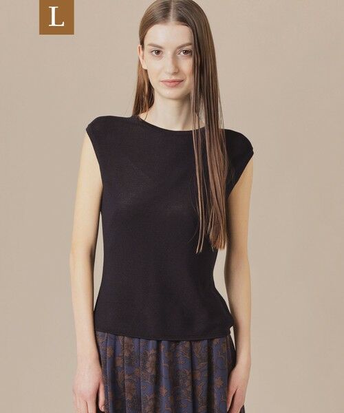 MACKINTOSH LONDON(L Size)/マッキントッシュ ロンドン (エル サイズ) 【L】【婦人画報掲載】ホールガーメントプルオーバー ネイビー 44 MACKINTOSH LONDON(L Size)/マッキントッシュ ロンドン (エル サイズ) 【L】【婦人画報掲載】ホールガーメントプルオーバー ネイビー 44