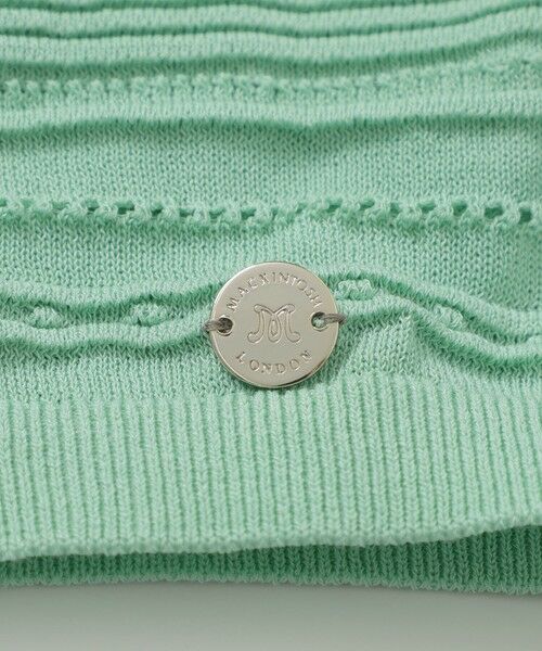 MACKINTOSH LONDON(L Size) / マッキントッシュ ロンドン (エル サイズ) ニット・セーター | 【L】【婦人画報掲載】バックパターンボーダーニットプルオーバー | 詳細7