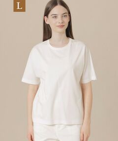 MACKINTOSH LONDON(L Size) / マッキントッシュ ロンドン (エル サイズ) カットソー | 【L】【婦人画報掲載】【The Essential Collection】プレーティング天竺半袖Ｔシャツ