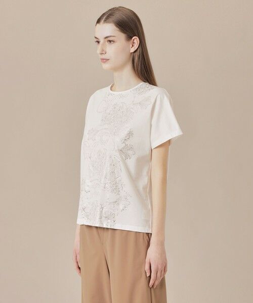 MACKINTOSH LONDON(L Size) / マッキントッシュ ロンドン (エル サイズ) カットソー | 【L】【BIBURY FLOWER】ラインバイブリーフラワーＴシャツ | 詳細4