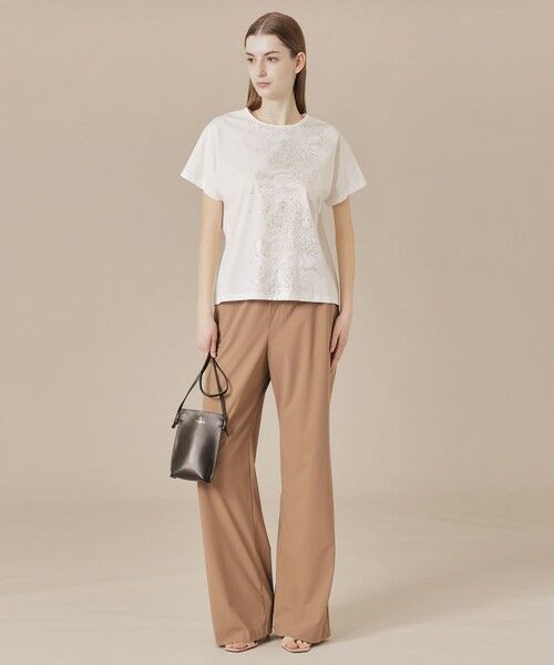 MACKINTOSH LONDON(L Size) / マッキントッシュ ロンドン (エル サイズ) カットソー | 【L】【BIBURY FLOWER】ラインバイブリーフラワーＴシャツ | 詳細1