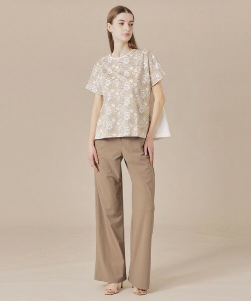 MACKINTOSH LONDON(L Size) / マッキントッシュ ロンドン (エル サイズ) カットソー | 【L】【婦人画報掲載】【BIBURY FLOWER】カラーバイブリーフラワープリントTシャツ | 詳細2