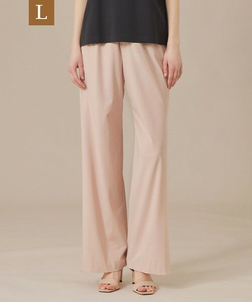 MACKINTOSH LONDON(L Size)/マッキントッシュ ロンドン (エル サイズ) 【L】【Lesbury Easy Pants/レスベリー イージーパンツ】トリコットストレッチワイドトパンツ ピンク系2 44 MACKINTOSH LONDON(L Size)/マッキントッシュ ロンドン (エル サイズ) 【L】【Lesbury Easy Pants/レスベリー イージーパンツ】トリコットストレッチワイドトパンツ ピンク系2 44