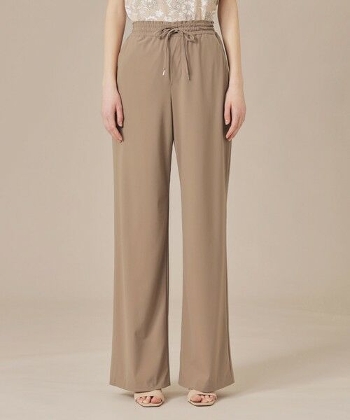 MACKINTOSH LONDON(L Size) / マッキントッシュ ロンドン (エル サイズ) その他パンツ | 【L】【Lesbury Easy Pants/レスベリー イージーパンツ】トリコットストレッチワイドパンツ | 詳細5