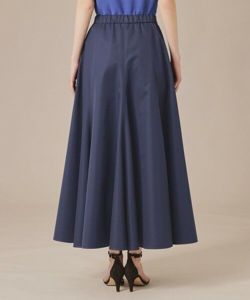 MACKINTOSH LONDON(L Size) / マッキントッシュ ロンドン (エル サイズ) ロング・マキシ丈スカート | 【L】ハイブリッドギャバジンフレアースカート | 詳細5