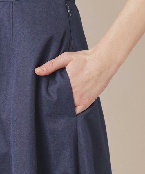 MACKINTOSH LONDON(L Size) / マッキントッシュ ロンドン (エル サイズ) ロング・マキシ丈スカート | 【L】ハイブリッドギャバジンフレアースカート | 詳細6