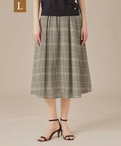 MACKINTOSH LONDON(L Size) / マッキントッシュ ロンドン (エル サイズ) ロング・マキシ丈スカート | 【L】ウォッシャブルシアーウールスカート