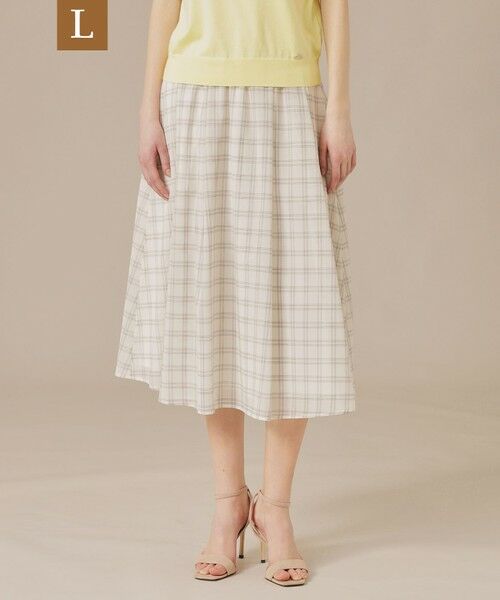 MACKINTOSH LONDON(L Size)/マッキントッシュ ロンドン (エル サイズ) 【L】ウォッシャブルシアーウールスカート ホワイト系その他 44 MACKINTOSH LONDON(L Size)/マッキントッシュ ロンドン (エル サイズ) 【L】ウォッシャブルシアーウールスカート ホワイト系その他 44