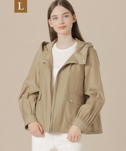 MACKINTOSH LONDON(L Size) / マッキントッシュ ロンドン (エル サイズ) その他アウター | 【L】【WEB・一部店舗限定】シルケットタフタショートコート(ベージュ)