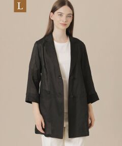 MACKINTOSH LONDON(L Size) / マッキントッシュ ロンドン (エル サイズ) ノーカラージャケット | 【L】シアーラミージャケット