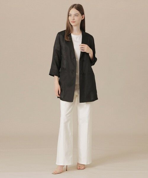 MACKINTOSH LONDON(L Size) / マッキントッシュ ロンドン (エル サイズ) ノーカラージャケット | 【L】シアーラミージャケット | 詳細1