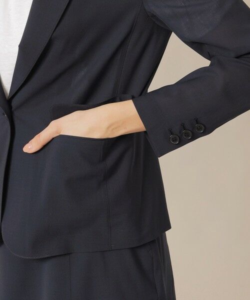 MACKINTOSH LONDON(L Size) / マッキントッシュ ロンドン (エル サイズ) ノーカラージャケット | 【L】ウォッシャブルウールブレンドジャケット | 詳細5