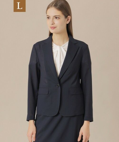 MACKINTOSH LONDON(L Size)/マッキントッシュ ロンドン (エル サイズ) 【L】ウォッシャブルウールブレンドジャケット ネイビー 44 MACKINTOSH LONDON(L Size)/マッキントッシュ ロンドン (エル サイズ) 【L】ウォッシャブルウールブレンドジャケット ネイビー 44