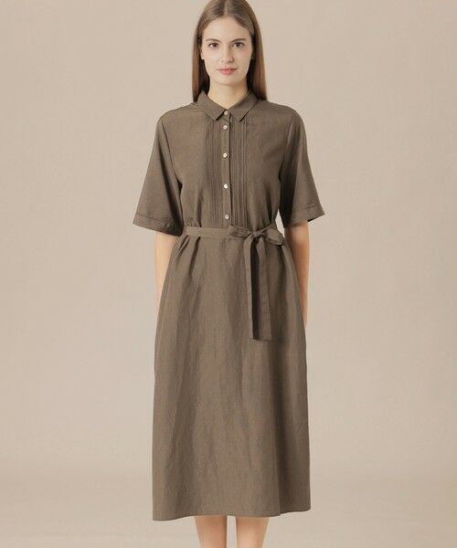 MACKINTOSH LONDON(L Size) / マッキントッシュ ロンドン (エル サイズ) ロング・マキシ丈ワンピース | 【L】ライトナチュラルタンブラーワンピース | 詳細3