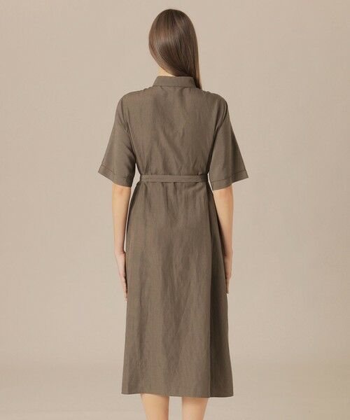 MACKINTOSH LONDON(L Size) / マッキントッシュ ロンドン (エル サイズ) ロング・マキシ丈ワンピース | 【L】ライトナチュラルタンブラーワンピース | 詳細5