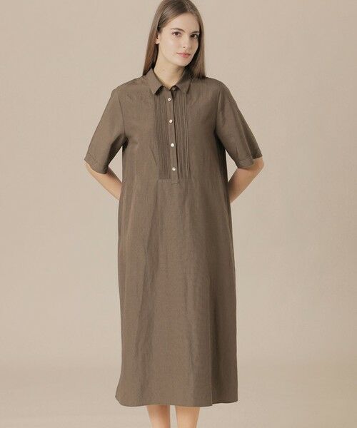 MACKINTOSH LONDON(L Size) / マッキントッシュ ロンドン (エル サイズ) ロング・マキシ丈ワンピース | 【L】ライトナチュラルタンブラーワンピース | 詳細6