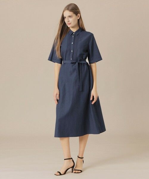 MACKINTOSH LONDON(L Size) / マッキントッシュ ロンドン (エル サイズ) ロング・マキシ丈ワンピース | 【L】ライトナチュラルタンブラーワンピース | 詳細1