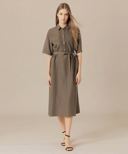 MACKINTOSH LONDON(L Size) / マッキントッシュ ロンドン (エル サイズ) ロング・マキシ丈ワンピース | 【L】ライトナチュラルタンブラーワンピース | 詳細2