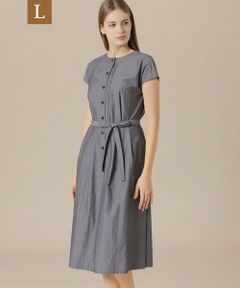 MACKINTOSH LONDON(L Size) / マッキントッシュ ロンドン (エル サイズ) ロング・マキシ丈ワンピース | 【L】ハイカウントエンザイムワンピース