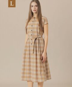 MACKINTOSH LONDON(L Size) / マッキントッシュ ロンドン (エル サイズ) ロング・マキシ丈ワンピース | 【L】ハイカウントエンザイムワンピース