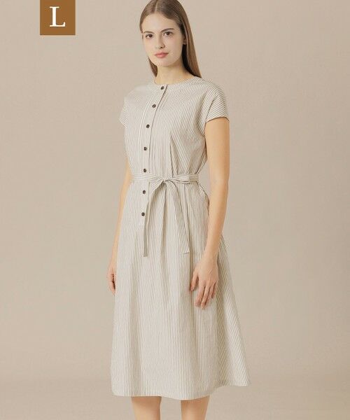 MACKINTOSH LONDON(L Size)/マッキントッシュ ロンドン (エル サイズ) 【L】ハイカウントエンザイムワンピース ホワイト系その他 44 MACKINTOSH LONDON(L Size)/マッキントッシュ ロンドン (エル サイズ) 【L】ハイカウントエンザイムワンピース ホワイト系その他 44